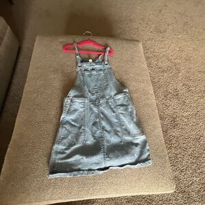 Kids Denim Overall Dress